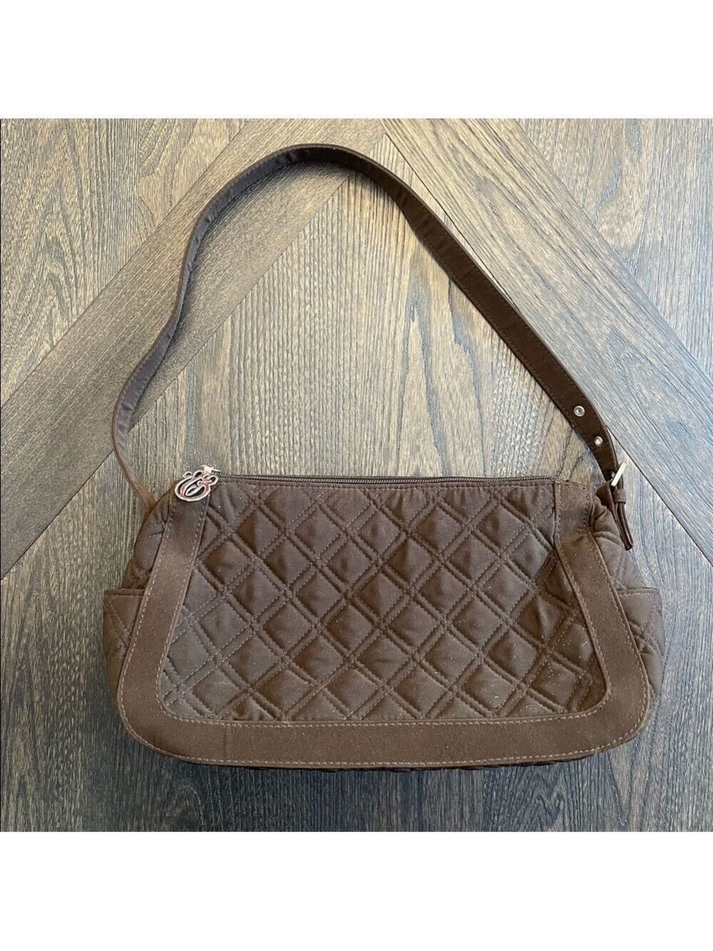Vera Bradley Brown Small Bag Purse